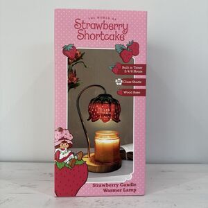 NEW🍓Strawberry Shortcake Candle Warmer Flower Lamp🍰 Kawaii Light
